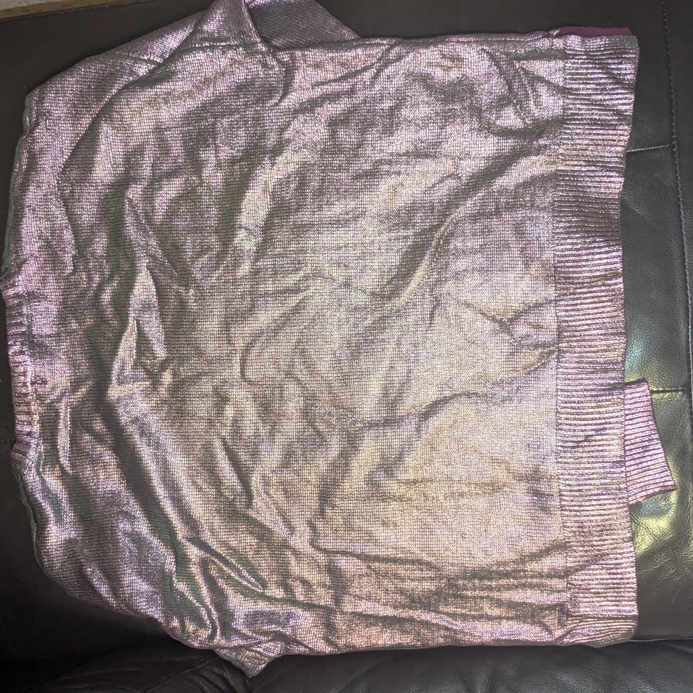 Women's Purple Sweater - Picture 3 of 3